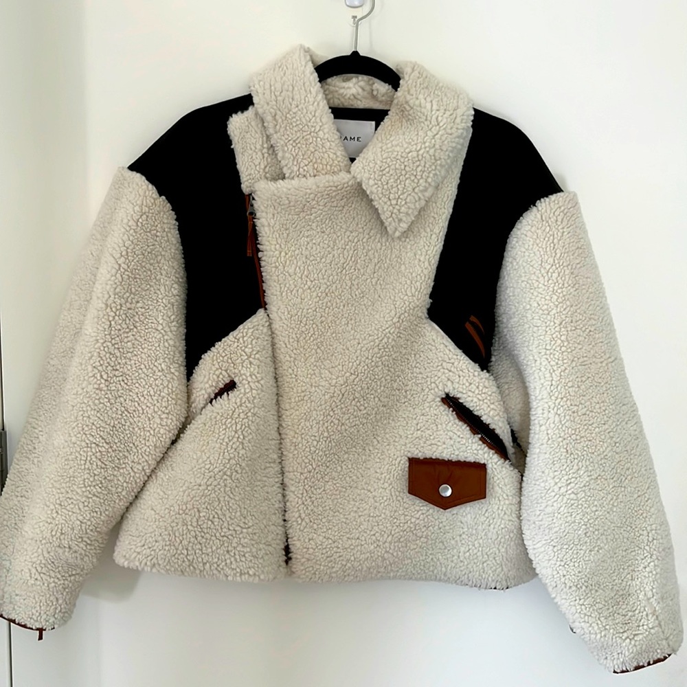 Frame Fleece Mix Jacket